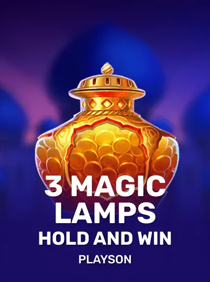3 Magic Lamps: Hold and Win game tile