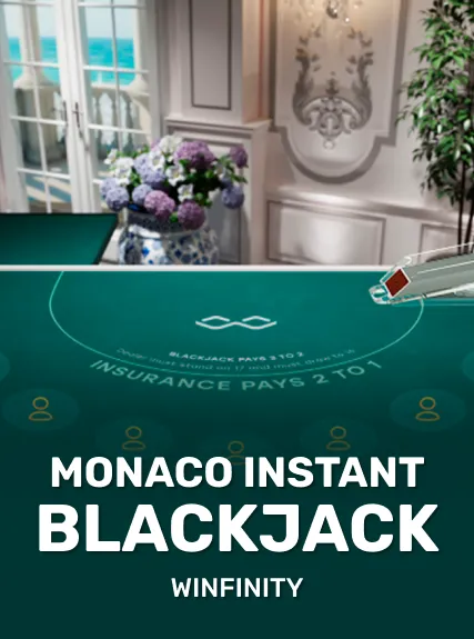 Monaco INSTANT Blackjack game tile